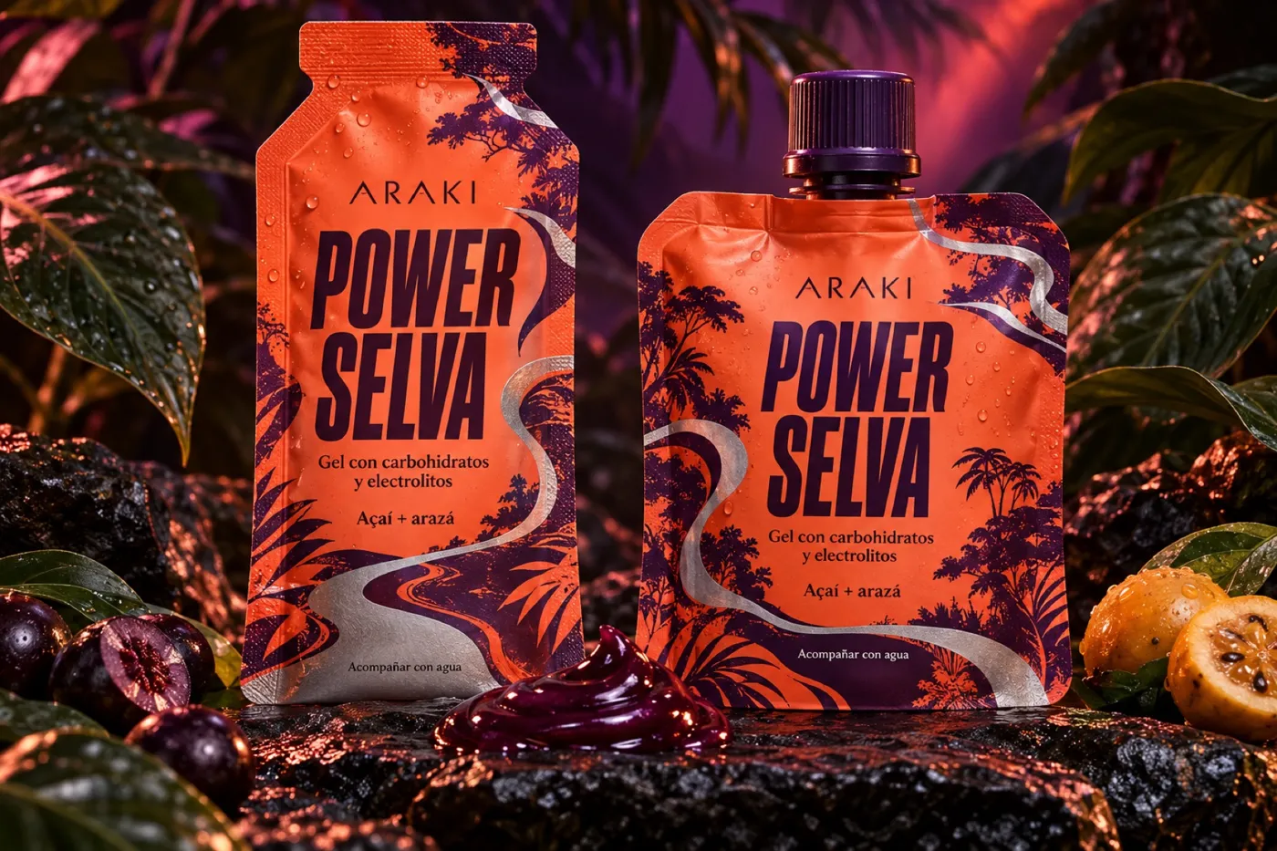 Power Selva energy gel packs